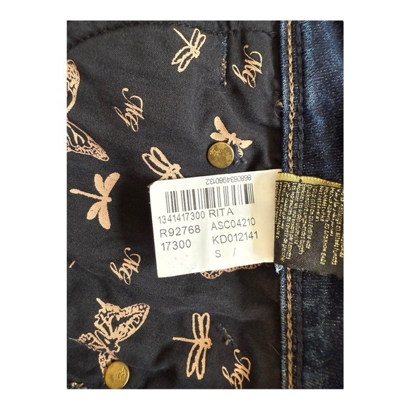 Mavi Gold Women’s Dark Wash Denim Skirt - Size Small - Picture 9 of 13